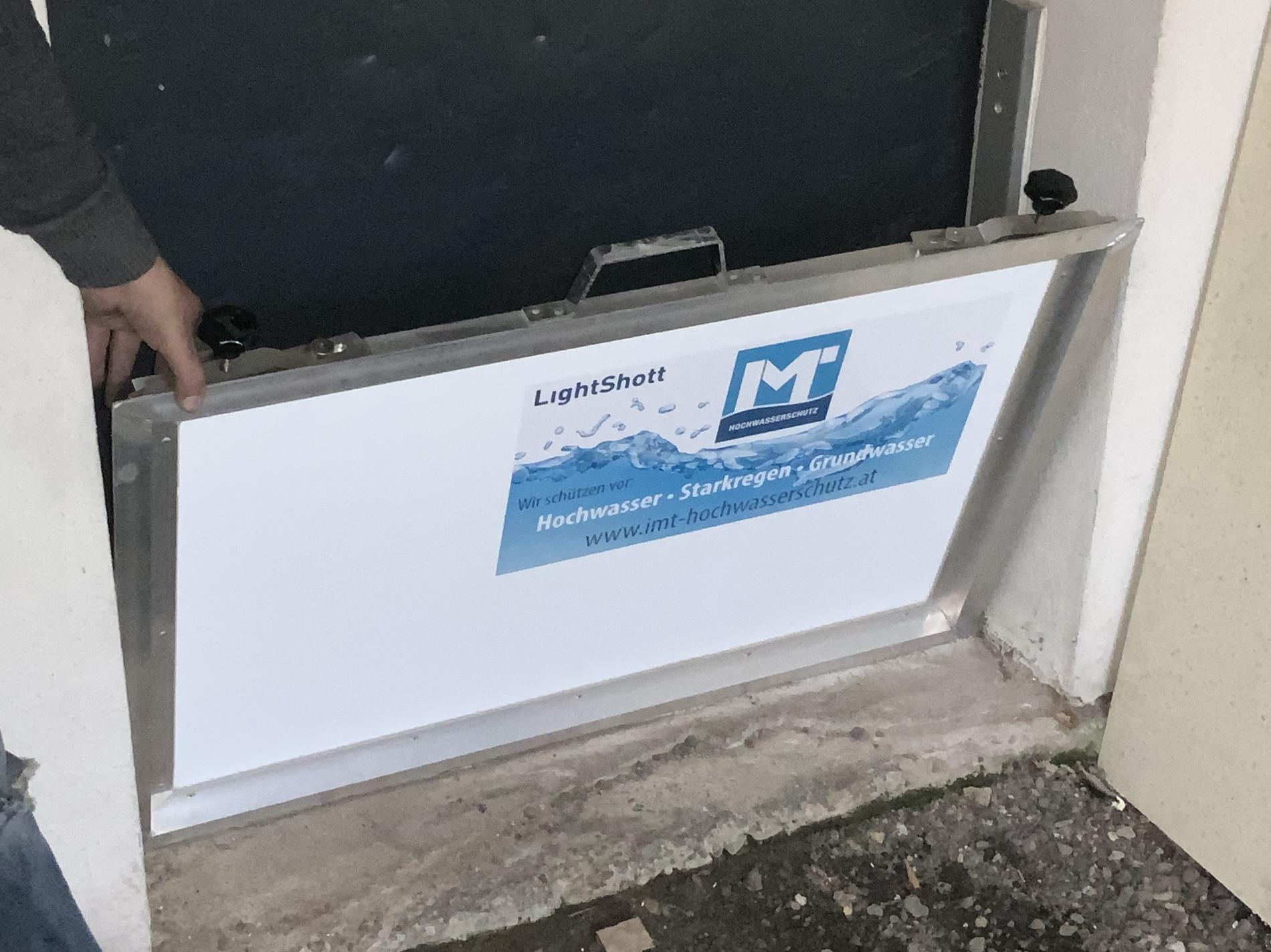 IMT Hochwasserschutzsystem Lightshott